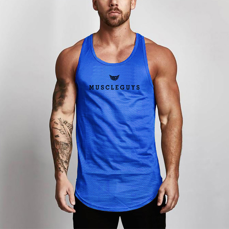 Sleeveless Undershirt - Maglietta estiva da uomo in rete