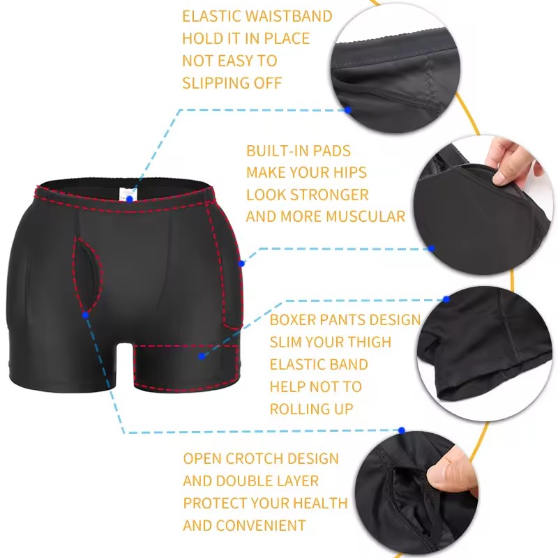 Uomo imbottito Hip Enhancer Bo - Boxer Brief Pack Cotton recensione e prezzo