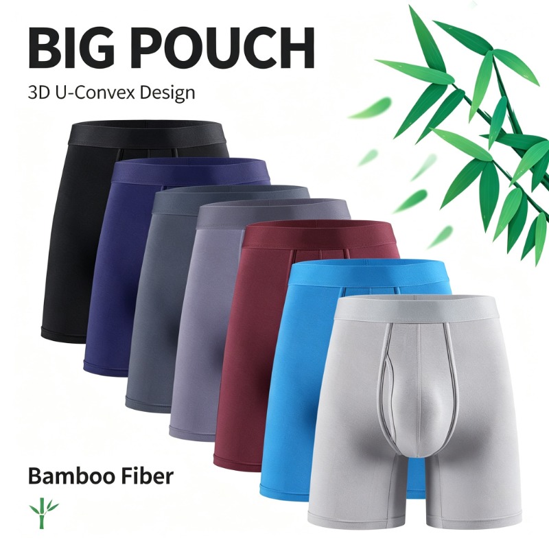 Boxer da Uomo in Fibra di Bamb - Bamboo Fiber Trunk recensione e prezzo