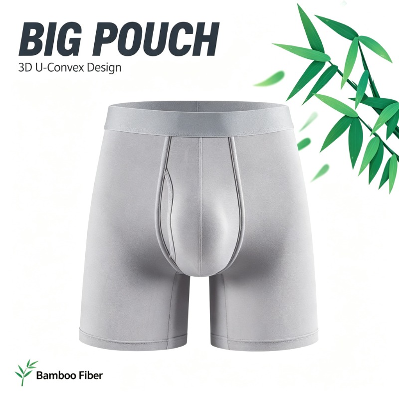 Boxer da Uomo in Fibra di Bamb - Bamboo Fiber Trunk recensione e prezzo