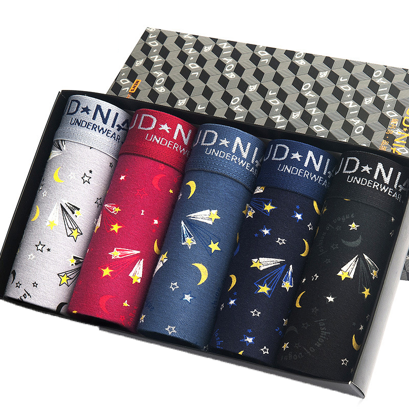 5 Pz/lotto Biancheria Intima D - Boxer Brief Pack Cotton recensione e prezzo